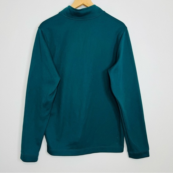 Rhône Green 1/4 Zip Commuter Knit Pullover M - Picture 5 of 6